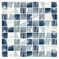 ราคา โมเสคแก้ว 30x30 ซม. GLASCERA โอเชี่ยน บรัช 3 น้ำเงิน (1231559)