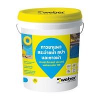 ราคา กาวยาแนว เวเบอร์ คัลเลอร์ เอช อาร์ 18.5 กก. สีดำ (1254535)