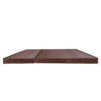 ราคา ที่นอนยางพาราแท้ 3 พับ 3.5 ฟุต BEDIUPREME หุ้มหนังPVC หนา 4 นิ้ว (888120800056)