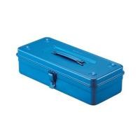 ราคา กล่องเครื่องมือเหล็ก 1 ช่อง TRUSCO T-350 สีน้ำเงิน (1299482)