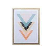 ราคา ภาพติดฝาผนัง CHIC REPUBLIC รุ่น TRIANGLE/45X60 (888122800155)