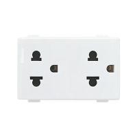 ราคา เต้ารับคู่ 3 ขา BTICINO SM9025G สีขาว (171294)