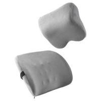 ราคา เซ็ตเบาะรองหลังและรองนั่งเพื่อสุขภาพ ERGOTREND LIMO MOBIL สีเทา (1263945)