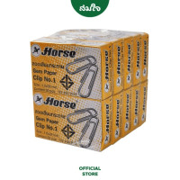 ราคา ลวดเสียบกระดาษ HORSE ตราม้า จำนวน 10 กล่อง (888139800312)