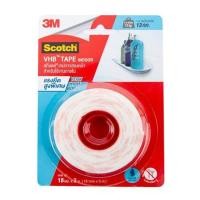 ราคา แผ่นเทปกาว 2 หน้า ชนิดแรงยึดสูง 3M 18 มม. x 3 ม. (217991)
