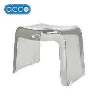 ราคา เก้าอี้เตี้ยพลาสติก ACCO SIZE M 39X24.5X28.5 ซม. สีเทาใส (1286517)