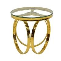 ราคา โต๊ะข้าง SB FURNITURE HARLAND 19235526 55 ซม. สีทอง (1299850)