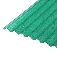 ราคา แผ่นโพลีคาร์บอเนต ลอนเล็ก SUNSHIELD 13 มม. 1.03X2.4 ม. สีเขียว (1045999)