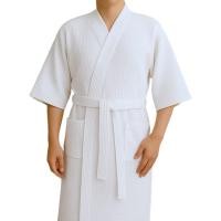 ราคา CHARM เสื้อคลุมอาบน้ำ ผ้าคอตตอนรังผึ้ง WAFFLE ฟรีไซซ์ (HOTEL BATHROBE) (888127600164)