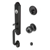 ราคา มือจับประตูใหญ่ HAFELE 489.94.651 สีดำ (1157030)