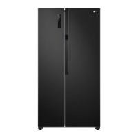 LG ตู้เย็น 2 ประตู Side By Side ขนาด 18.3 คิว รุ่น GC-B187JBAM