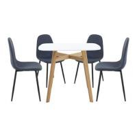 ราคา ชุดโต๊ะทานข้าว 4 ที่นั่ง SB FURNITURE JANORA&LALADA 59062996 สีขาว (1298821)