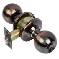 ราคา ลูกบิดห้องน้ำ หัวกลม COLT 36-1022 BK/AC สีทองแดงรมดำ (1105550)