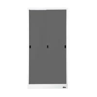 ราคา ตู้เหล็กสูง บานเลื่อนทึบ KOL KOD-17 G1 สีเทา (1238248)