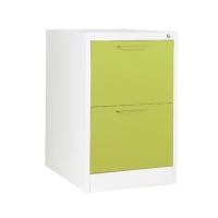 ราคา ตู้ลิ้นชักเหล็ก 2 ลิ้นชัก KIOSK HF-2 สีขาว/เขียว (1247029)