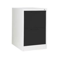 ราคา ตู้ลิ้นชักเหล็ก 2 ลิ้นชัก KIOSK HF-2 สีขาว/ดำ (1247030)