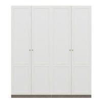 ราคา ตู้เสื้อผ้า 4 บานเปิด SB BUILT IN WARDROBE PLUS 59062855 200 ซม. สีขาว (1295319)