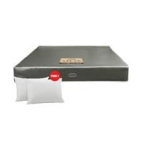 ราคา ที่นอน 6 ฟุต BEDISUPREME รุ่น ATLAN หนา 8 นิ้ว หนังPVC สีเทา (888120800191)