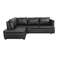 ราคา โซฟาเข้ามุมซ้าย FURDINI LAUREN สีดำ (1286772)