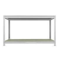 ราคา ชั้นวางของโล่ง 2 ชั้น FURDINI BASIO 81 ซม. สีขาว/ไม้ (1294710)