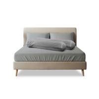 ราคา ชุดผ้าปูที่นอน 5 ฟุต 5 ชิ้น SLEEPHAPPY รุ่น Cloud soft bed sheet Set B สีเทา (888109800142)