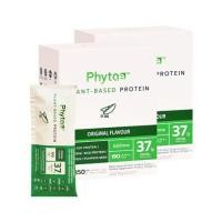 ราคา ผลิตภัณฑ์เสริมอาหาร PHYTAE PLANT BASED PROTEIN ANTI-AGING รส ORIGINAL 350 ก. (2 กล่อง) (1296895)