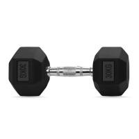ราคา ดัมเบลยางเหลี่ยม HOMEFITTOOLS 30 KG 1 คู่ (888139600436)
