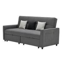 ราคา โซฟาเบด 3 ที่นั่ง SB FURNITURE CALINA 19241568 สีเทา (1297171)