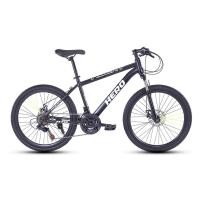 ราคา จักรยานเสือภูเขา HERO รุ่น ROCKY สีดำ 21เกียร์ SHIMANO (888109200103)