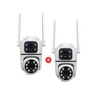 ราคา กล้องวงจรปิดภายนอก 2 เลนส์ EAGLE EYE EG-IP253DW1 3+3MP 3 ล้านพิกเซล (ชุด 1 แถม 1) (1297163)