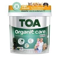 ราคา สีน้ำทาภายใน ชนิดกึ่งเงา TOA ORGANIC CARE 100 สีขาว 3.5 ลิตร (1213536)