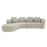 ราคา โซฟาเข้ามุมซ้าย SB FURNITURE HAPPINESS 19220128 สีครีม (1281329)