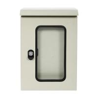 ราคา ตู้เหล็กกันน้ำแบบกระจก SIM 30X45X15 ซม. (1138751)