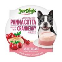 ราคา อาหารว่างสุนัข JERHIGH PANNA COTTA CHICKEN WITH CRANBERRY 70 ก. (1200267)