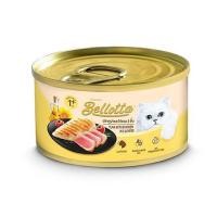 ราคา อาหารเปียกแมว BELLOTTA TUNA CHICKEN 3 LAYERS 85 ก. (1202964)