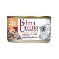 ราคา อาหารเปียกสุนัข FELINA CANINO DOG20 DEEP SEA TREASURE 85 ก. (1203205)