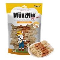 ราคา ขนมสุนัข MUNZNIE ไก่พันปลาเส้น 80 ก. (1203624)