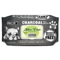 ราคา ผ้าเช็ดทำความสะอาดสัตว์เลี้ยง ABSORB PLUS CHARCOAL ALOEVERA 80 แผ่น (1208669)