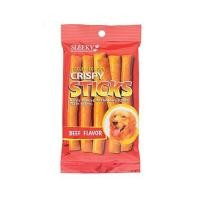 ราคา ขนมสุนัข SLEEKY CRISPY STICK รสเนื้อ 90 ก. (1210052)