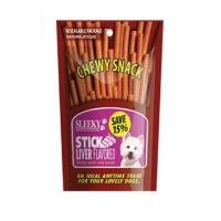 ราคา ขนมสุนัข SLEEKY CHEWY STICK LIVER FLAVOR 175 ก. (1210412)