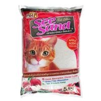 ราคา ทรายแมว SEE SAND BENTONITE กลิ่นแอปเปิ้ล 5 ลิตร (1211037)
