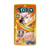ราคา ขนมแมวเลีย TORO CHICKEN WITH KATSUOBUSHI แพ็ก 5 ชิ้น (1212939)
