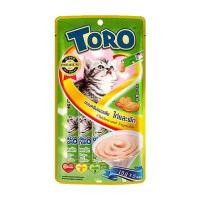 ราคา ขนมแมวเลีย TORO CHICKEN AND VEGETABLE แพ็ก 5 ชิ้น (1212933)