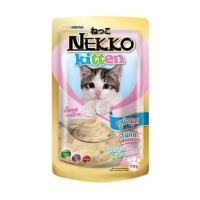 ราคา อาหารเปียกแมว NEKKO KITTEN TUNA MOUSSE 70 ก. (1212943)