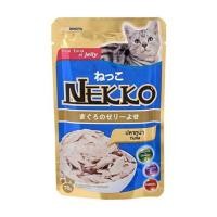 ราคา อาหารเปียกแมว NEKKO TUNA IN JELLY 70 ก. (1213009)