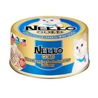 ราคา อาหารเปียกแมว NEKKO GOLD TUNA SEAFOOD PLATTER IN GRAVY 85 ก. (1213027)