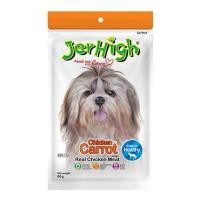 ราคา ขนมสุนัข JERHIGH CHICKEN WITH CARROT STICK 60 ก. (1213090)
