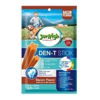 ราคา ขนมสุนัข JERHIGH DEN-T BACON FLAVOR STICK 60 ก. (1213132)