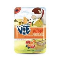 ราคา อาหารเปียกสุนัข VIF P1 MINCED BEEF AND GOAT MILK 75 ก. (1213229)