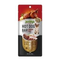 ราคา ขนมสุนัข JERHIGH HOTDOG BAR CHICKEN 150 ก. (1213714)